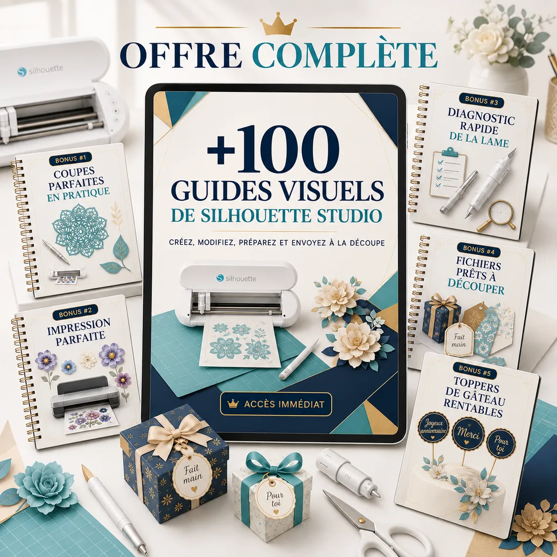 Pack complet avec tous les guides et bonus